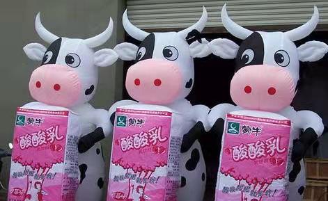 三沙牛奶包装广告气模